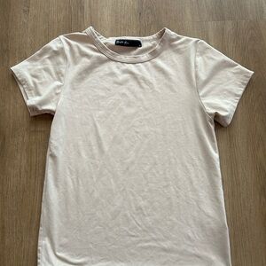 Soft basic tan top